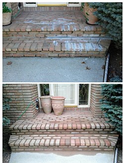 Before and After brick