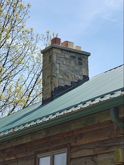 Complete chimney repair,crown,flashing,all new mortar joints,flue liner