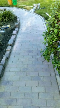 Brick walkways