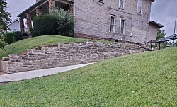 Newark Ohio - Removed & Reset Stone Walls